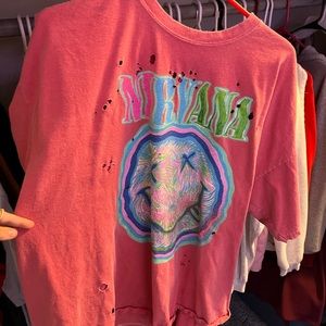 Urban Outfitters Nirvana Oversized Tee